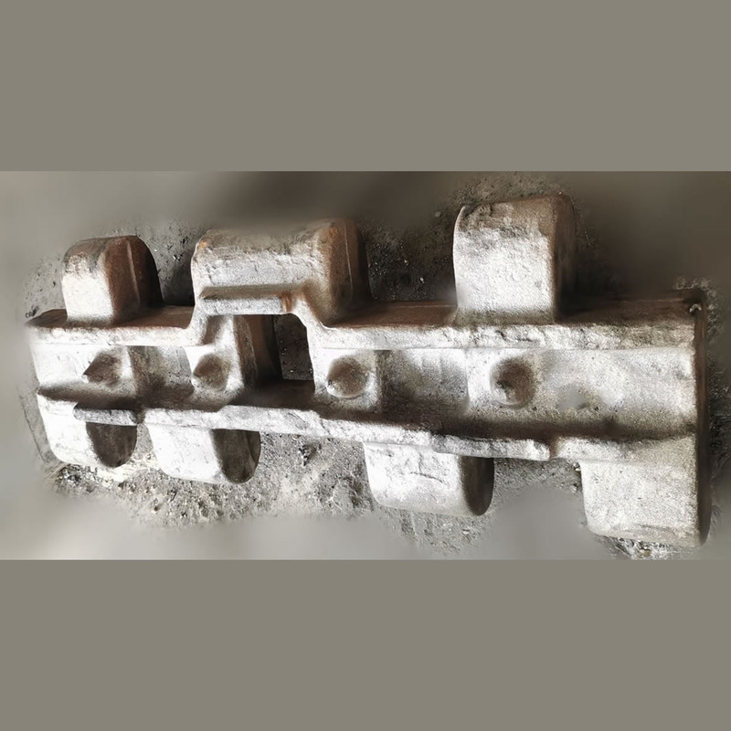 6300T مطرقة فولاذية مزورة مقساة ومُلطفة لآلات البناء